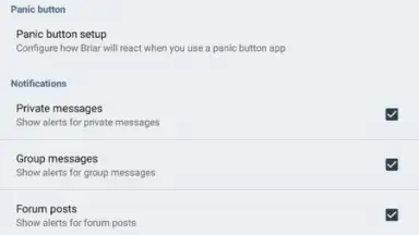 Briar screenshot 3