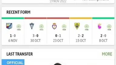 BeSoccer screenshot 3