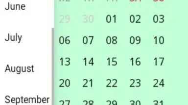 Easy Calendar screenshot 3