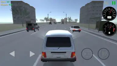 Русские тачки: шашки по городу screenshot 7