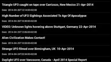 Latest UFO Sightings screenshot 2
