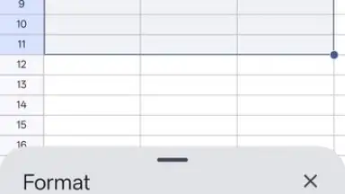 Google Sheets screenshot 2