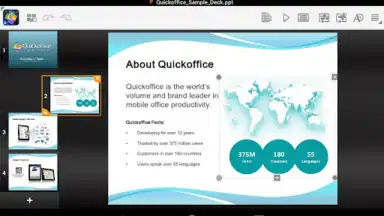 Quickoffice - Google Apps screenshot 1
