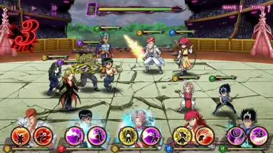 Yu Yu Hakusho 100% Maji Battle screenshot 1