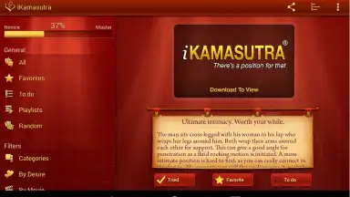 iKamasutra Lite screenshot 1