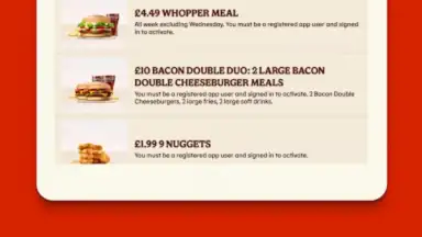 Burger King App: Food & Drink screenshot 3