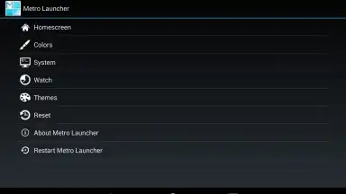 Metro UI Launcher 8.1 screenshot 1