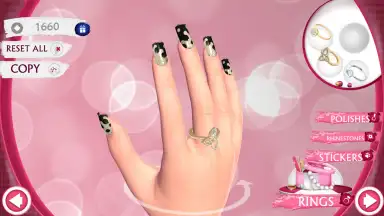 Cute Nail Art Designs Game 3D screenshot 5