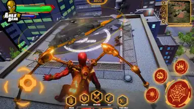 Iron Super Hero - Spider Games screenshot 4