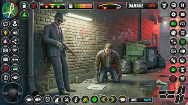 Gangster Crime Wars Mafia 3D screenshot 1