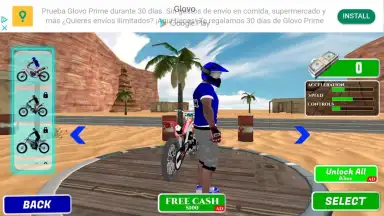 Bike Stunt Ramp Race 3D screenshot 9