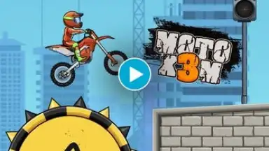 Moto X3M Bike Race Game screenshot 1