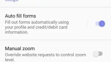 Samsung Internet Beta screenshot 5