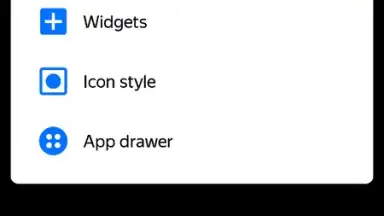Yandex Launcher screenshot 4