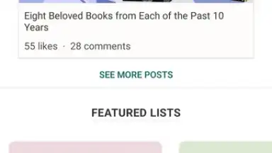 Goodreads screenshot 1
