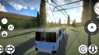 Micro-Trolleybus Simulator screenshot 2