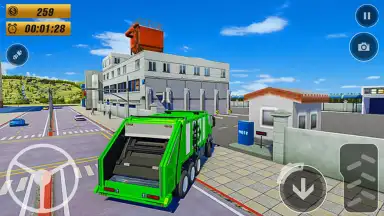 Offroad Truck Simulator - Garbage Truck Game screenshot 4