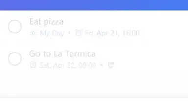 Microsoft To-Do screenshot 2