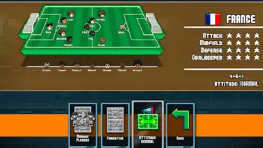 Pixel Cup Soccer - Lite screenshot 9
