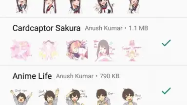 Otaku Nadu Sticker Pack screenshot 6