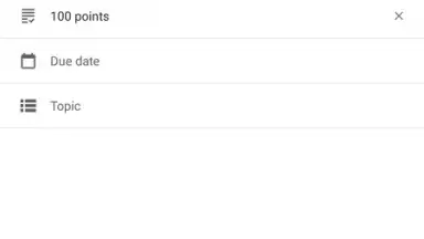 Google Classroom screenshot 3