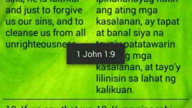Pinoy Bible screenshot 1