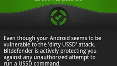 Bitdefender USSD Wipe Stopper screenshot 1
