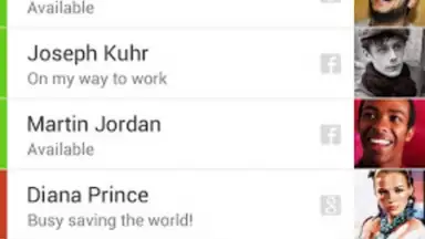 Talk.to - Chat for GTalk & FB screenshot 1