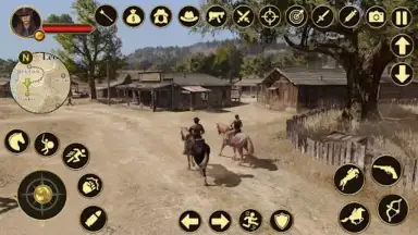 West Cowboy Games Horse Riding screenshot 3