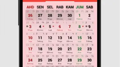 Indonesia Calendar screenshot 2