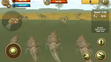 Wild Crocodile Simulator 3D screenshot 5