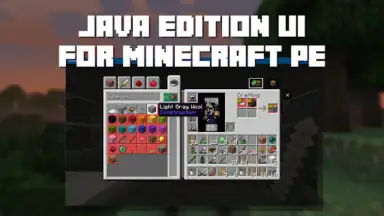 Java Edition UI for Minecraft screenshot 2