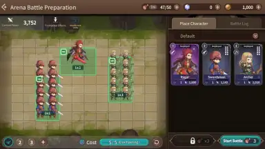 BattleLeague Heroes screenshot 4
