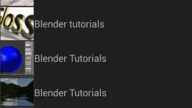 Blender Tutorials screenshot 3