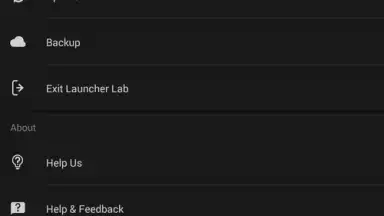 Launcher Lab screenshot 1