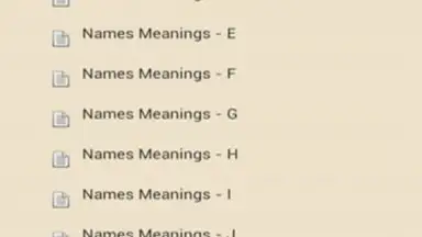 Bible Names with Meanings screenshot 9