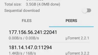 CatTorrent screenshot 1