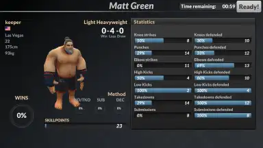 MMA Manager screenshot 3
