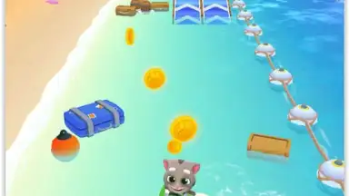 Talking Tom Jetski 2 screenshot 4