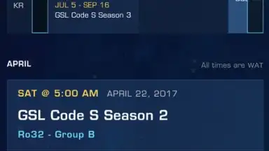 Starcraft WCS screenshot 1