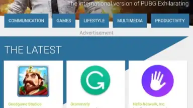 Opera Mini beta screenshot 1