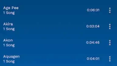 Музыкальный проигрыватель screenshot 5