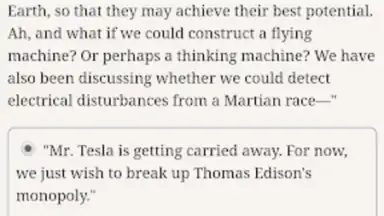 Tesla: War of the Currents screenshot 6