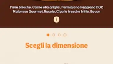 Burger King Italia screenshot 1