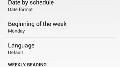 Bible Reading Schedule screenshot 1