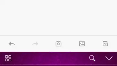 Lavender iKeyboard Theme screenshot 3