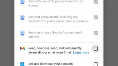 BlueMail screenshot 4