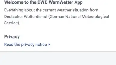 WarnWetter screenshot 4
