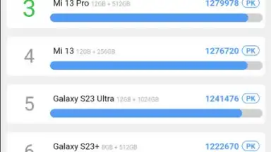 AnTuTu Benchmark screenshot 2