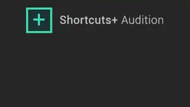 Shortcuts+ Audition screenshot 2